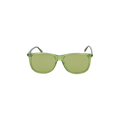 Gucci Oval Frame Acetate Sunglasses — Green