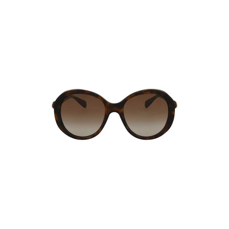 Gucci Round Frame Injection Sunglasses — Brown – GG0368S 30006035 002