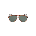 Gucci Aviator Frame Acetate Sunglasses — Multi-Color