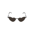 Saint Laurent Cat Eye Acetate Sunglasses — Black