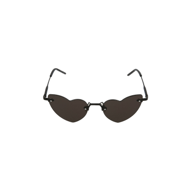 Saint Laurent Cat Eye Acetate Sunglasses — Black