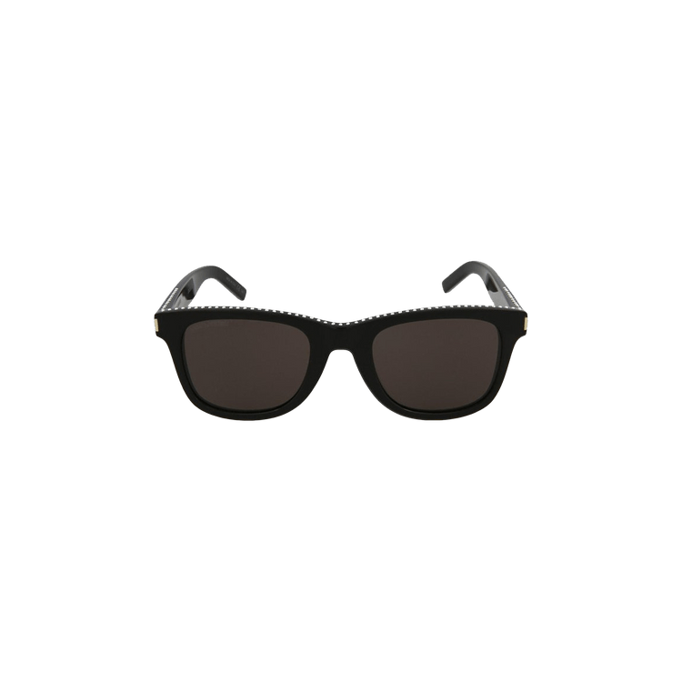 Saint Laurent Square Frame Acetate Sunglasses — Black – SL51 30000167 038