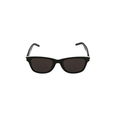 Saint Laurent Square Frame Acetate Sunglasses — Black – SL51 30000167 035