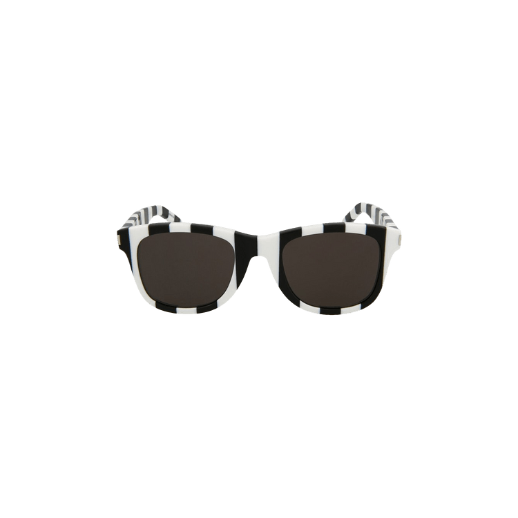 Saint Laurent Square Frame Acetate Sunglasses — Multi-Color