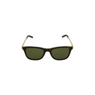Saint Laurent Square Frame Acetate Sunglasses — Brown – SL51COMBI 30001898 004