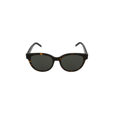 Saint Laurent Round Frame Acetate Sunglasses — Brown – SLM29F 30006098 004