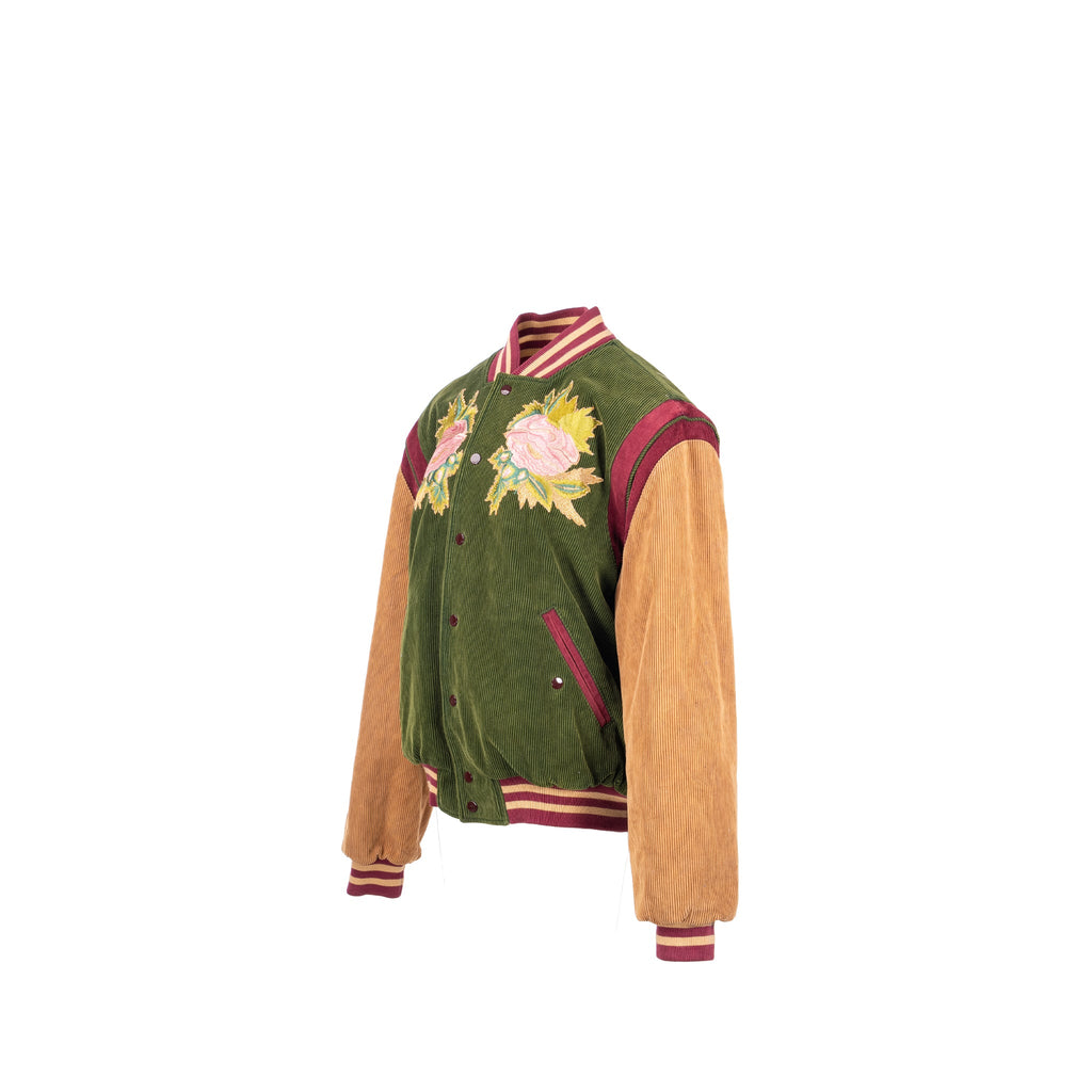 gucci-size-48-embroidered-corduroy-modern-future-bomber-jacket-cotton-multicolour