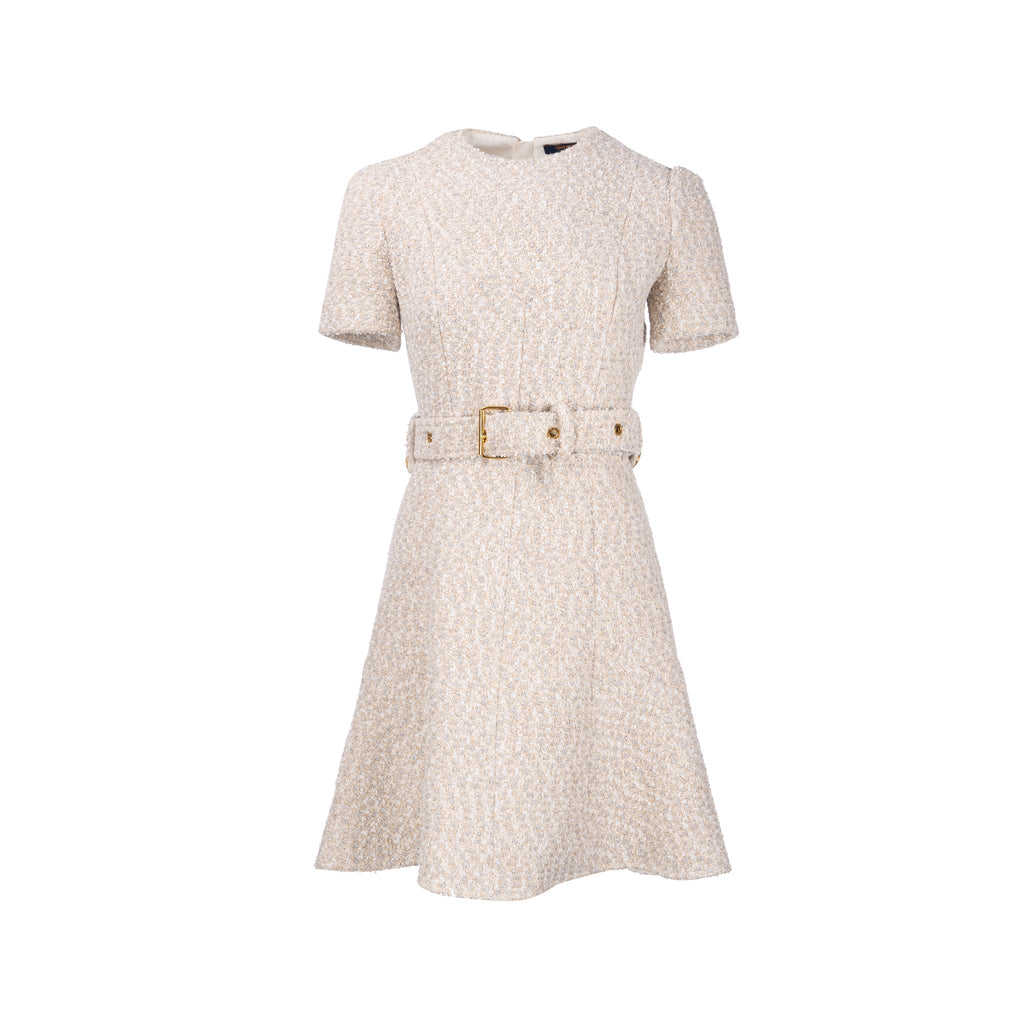 louis-vuitton-size-34-tweed-dress-cream-silver