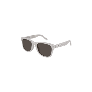 Saint Laurent Square Rectangle Sunglasses — White – SL51HEARFF 30002660