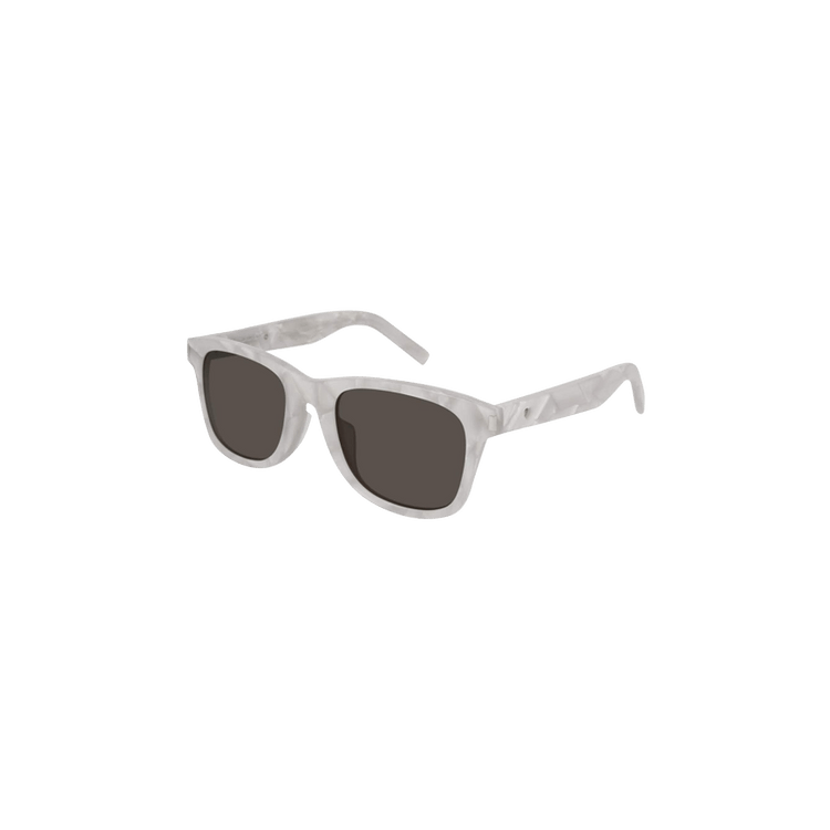 Saint Laurent Square Rectangle Sunglasses — White – SL51HEARFF 30002660