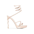 RENÉ CAOVILLA 105MM EDEN SANDAL PINK