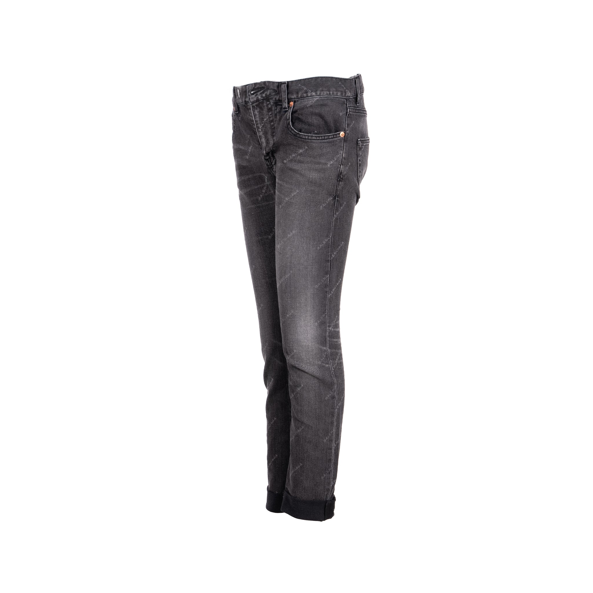 balenciaga-size-26-denim-jeans-cotton-black