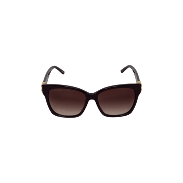 Balenciaga Subtle Cat Eye Sunglasses — Purple