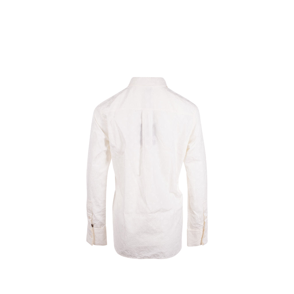 louis-vuitton-size-40-3d-monogram-long-sleeve-blouse-shirt-cotton-white