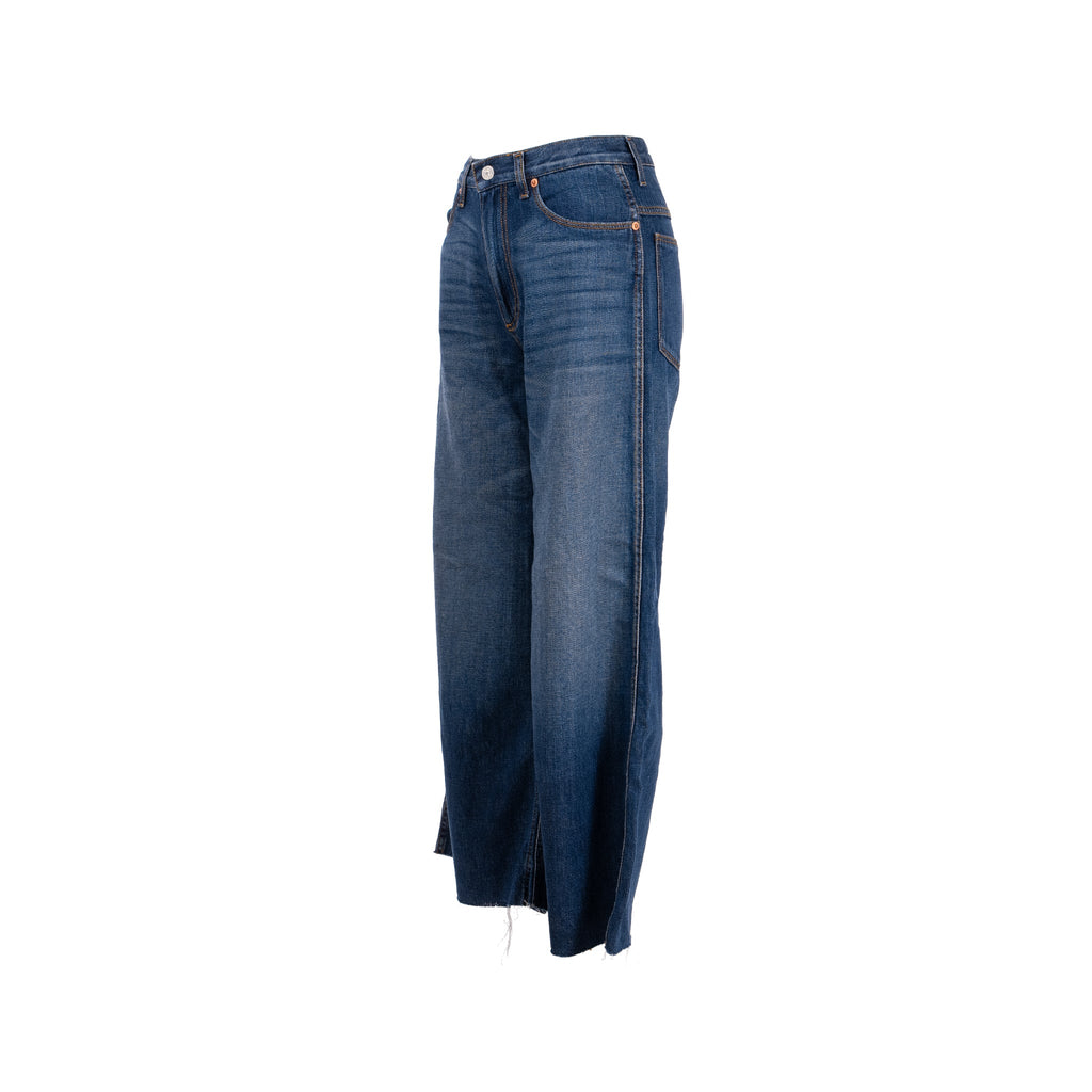 gucci-size-24-embellished-crop-wide-leg-denim-jeans-with-knit-patches-cotton-blue