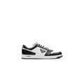 PRADA LEATHER AND FABRIC SNEAKERS WITH TWO TONES BLACK & WHITE