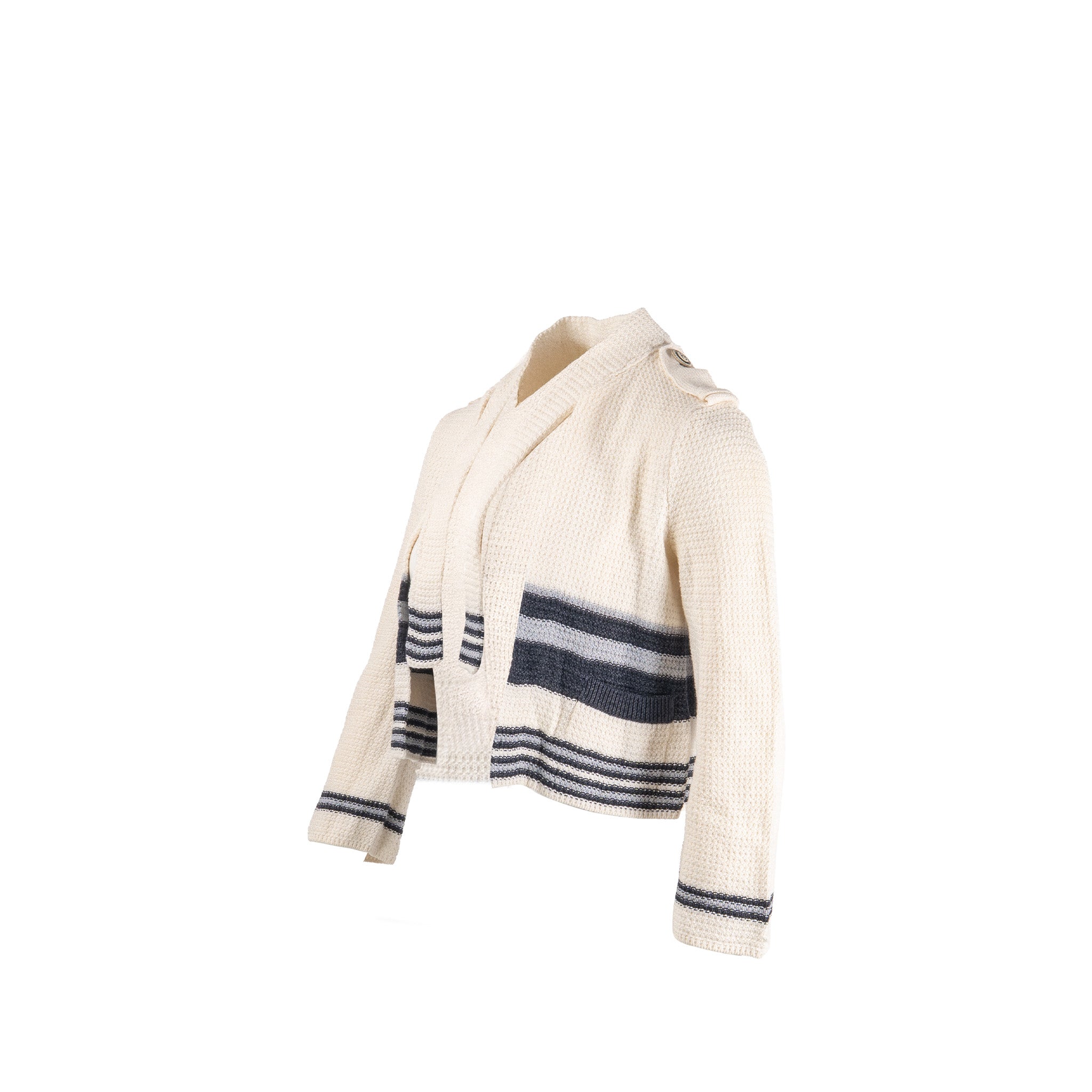 chanel-size-38-cardigan-multicolor-white-blue-paper-cotton-silk