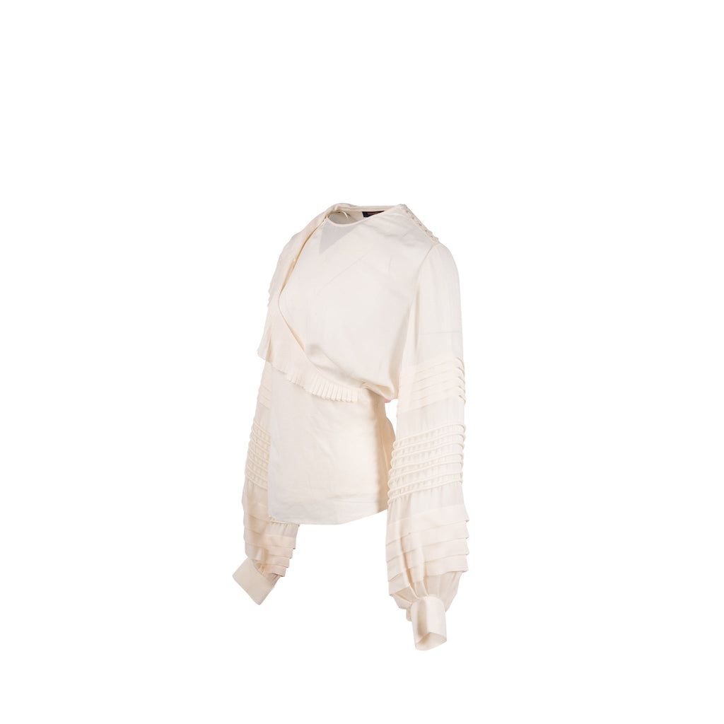 louis-vuitton-size-38-ruffle-blouse-weed-incorporated-sleeve-silk-ivory