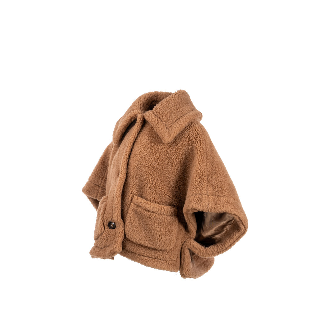 max-mara-size-ml-teddy-cape-camel-wool-silk-brown