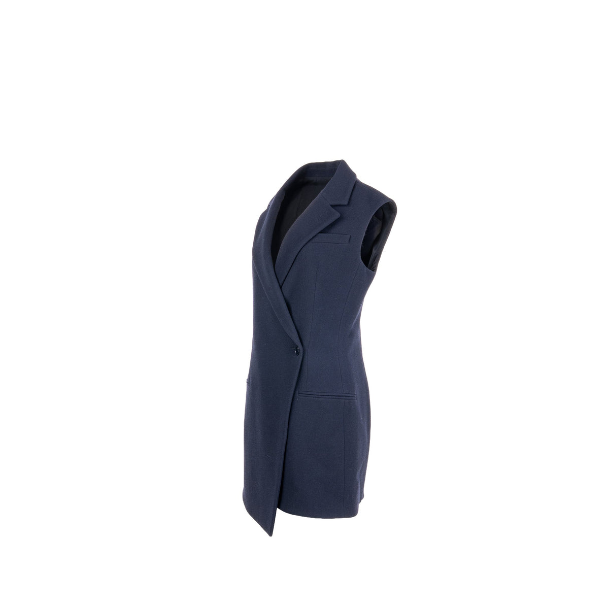 dior-size-40-sleeveless-coat-wool-navy