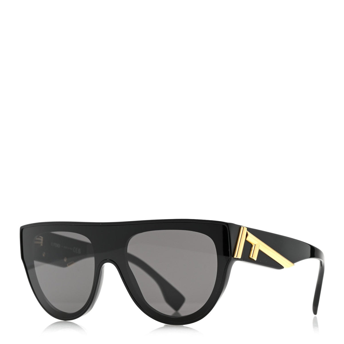 Fendi Shield Sunglasses — Black – Acetate FE40150I