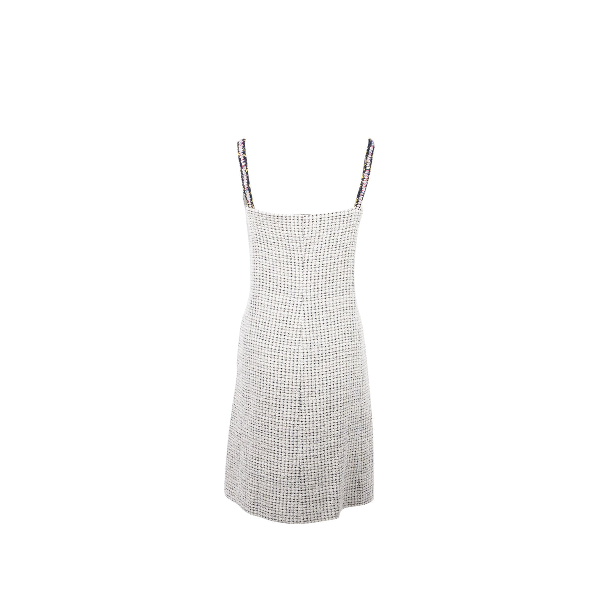 chanel-size-34-21p-tweed-dress-cotton-polyester-white-black