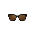 Gucci Glossy Square Sunglasses — Black