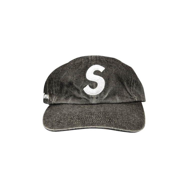 Supreme x Kevlar Denim S Logo 6-Panel 'Black'