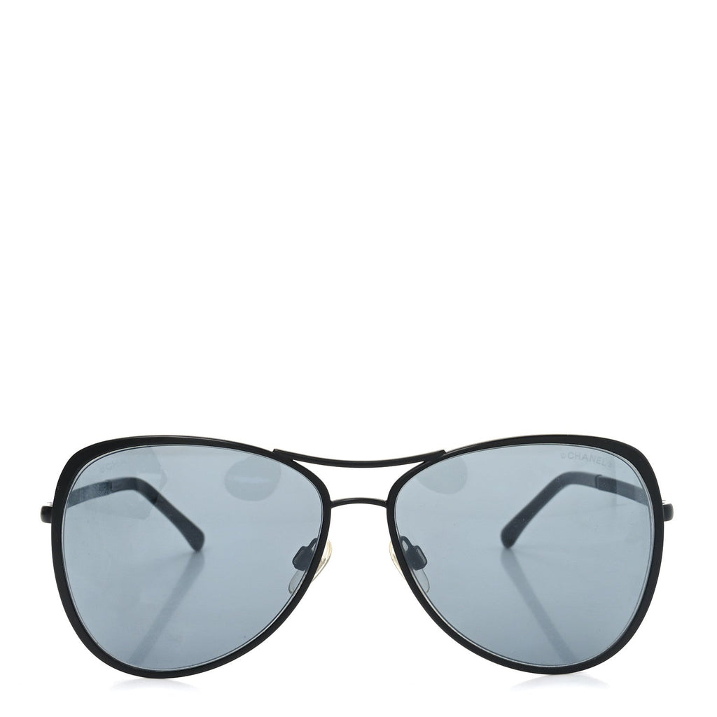 Chanel Aviator Sunglasses — Black – Pilot Summer 4223