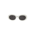 CELINE Oval Sunglasses — White – Trevalie CL40194U 25A