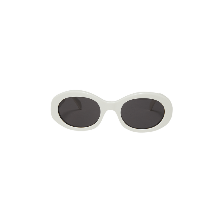 CELINE Oval Sunglasses — White – Trevalie CL40194U 25A