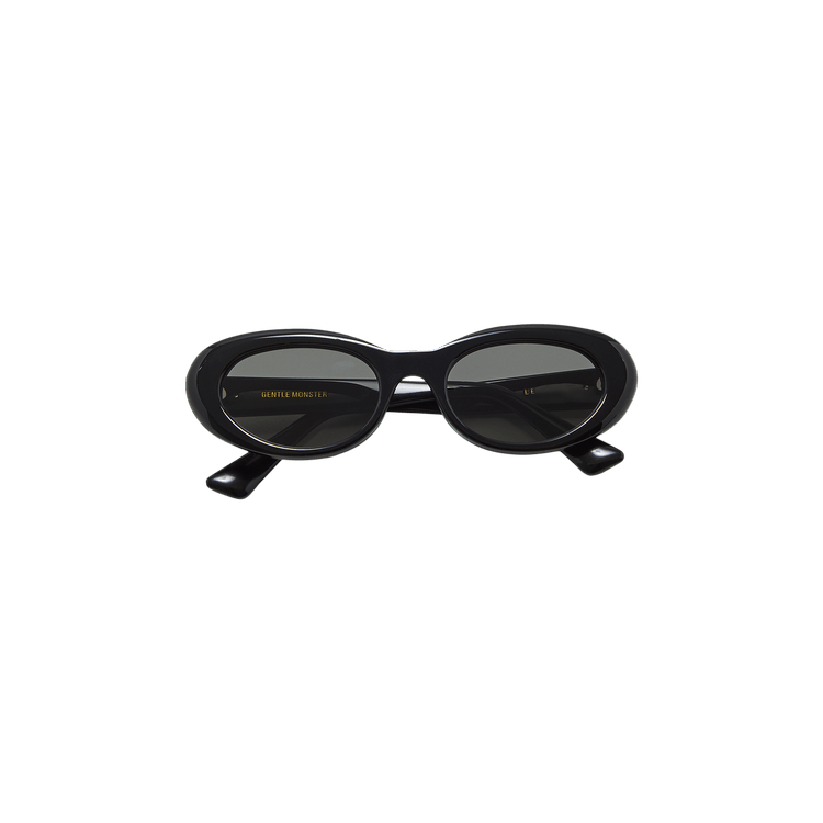 Gentle Monster LE 01 Cat Eye Frame Sunglasses — Black