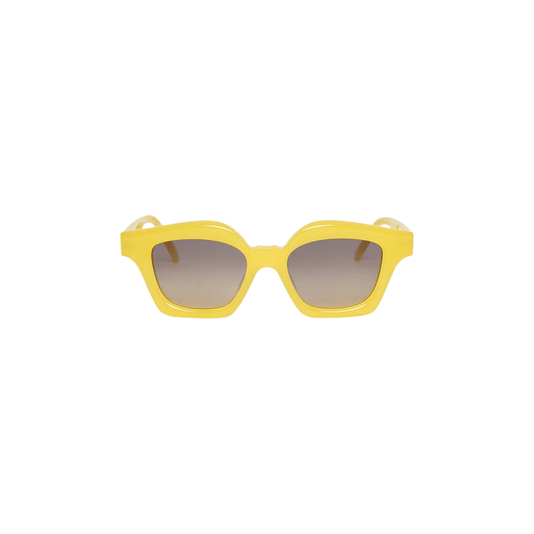 Loewe Square Acetate Sunglasses — Yellow