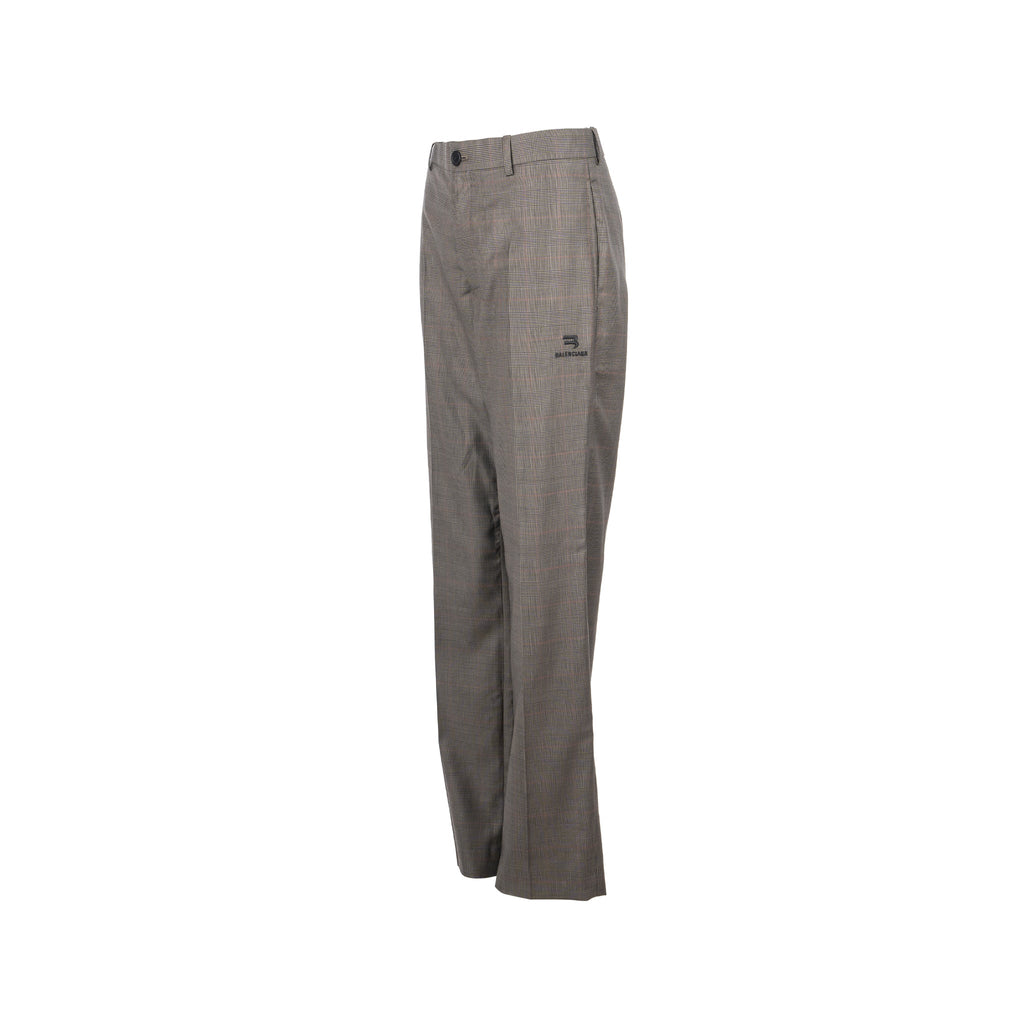 balenciaga-size-44-checked-single-breasted-trousers-wool-dark-grey