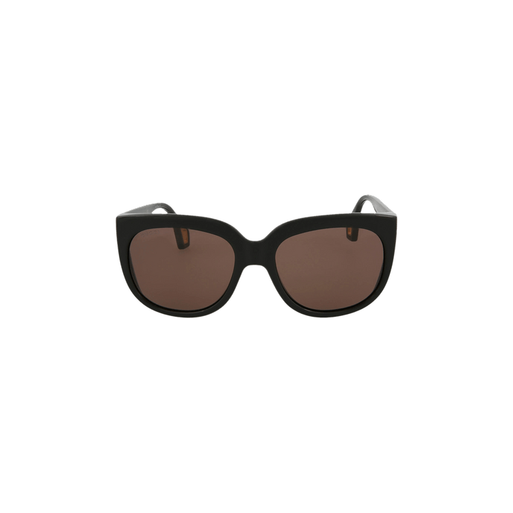 Gucci Square Frame Injection Sunglasses — Brown