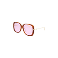 Gucci Square Frame Acetate Sunglasses — Multi-Color