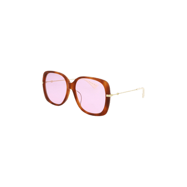 Gucci Square Frame Acetate Sunglasses — Multi-Color