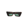 Off-White Accra Sunglasses — Brown