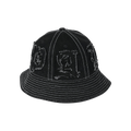 Palace Lique Denim Bucket Hat 'Black'