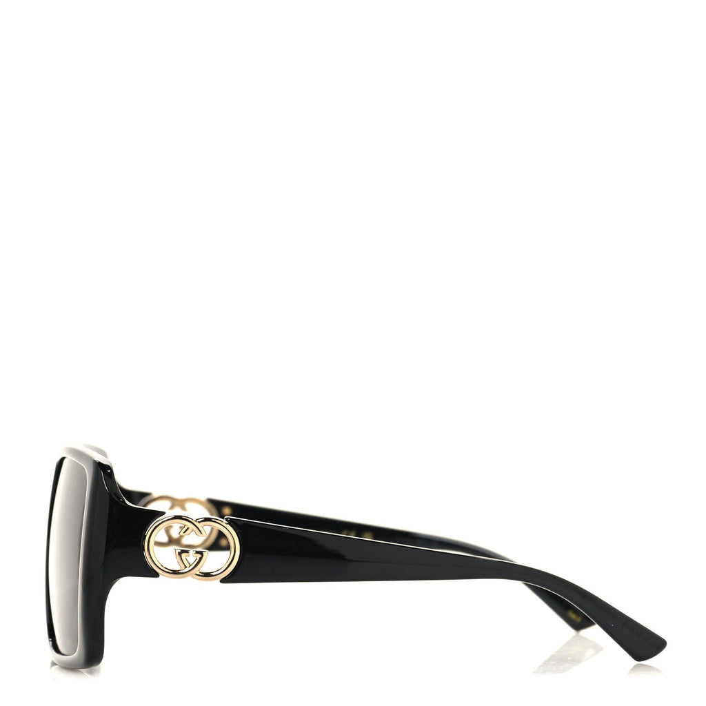 Gucci Square Sunglasses — Black – Acetate GG1692SA