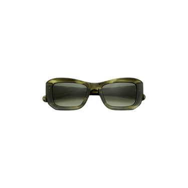 Flatlist Hanky Sunglasses — Green