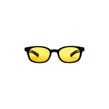 Flatlist Le Bucheron Sunglasses — Black – Solid Yellow 130 Soli
