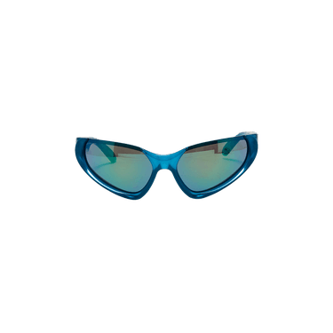 Balenciaga Sunglasses — Blue – Shiny Light BB0202S 003 64