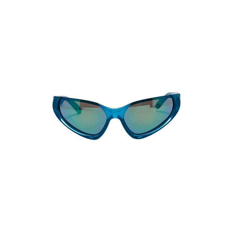 Balenciaga Sunglasses — Blue – Shiny Light BB0202S 003 64