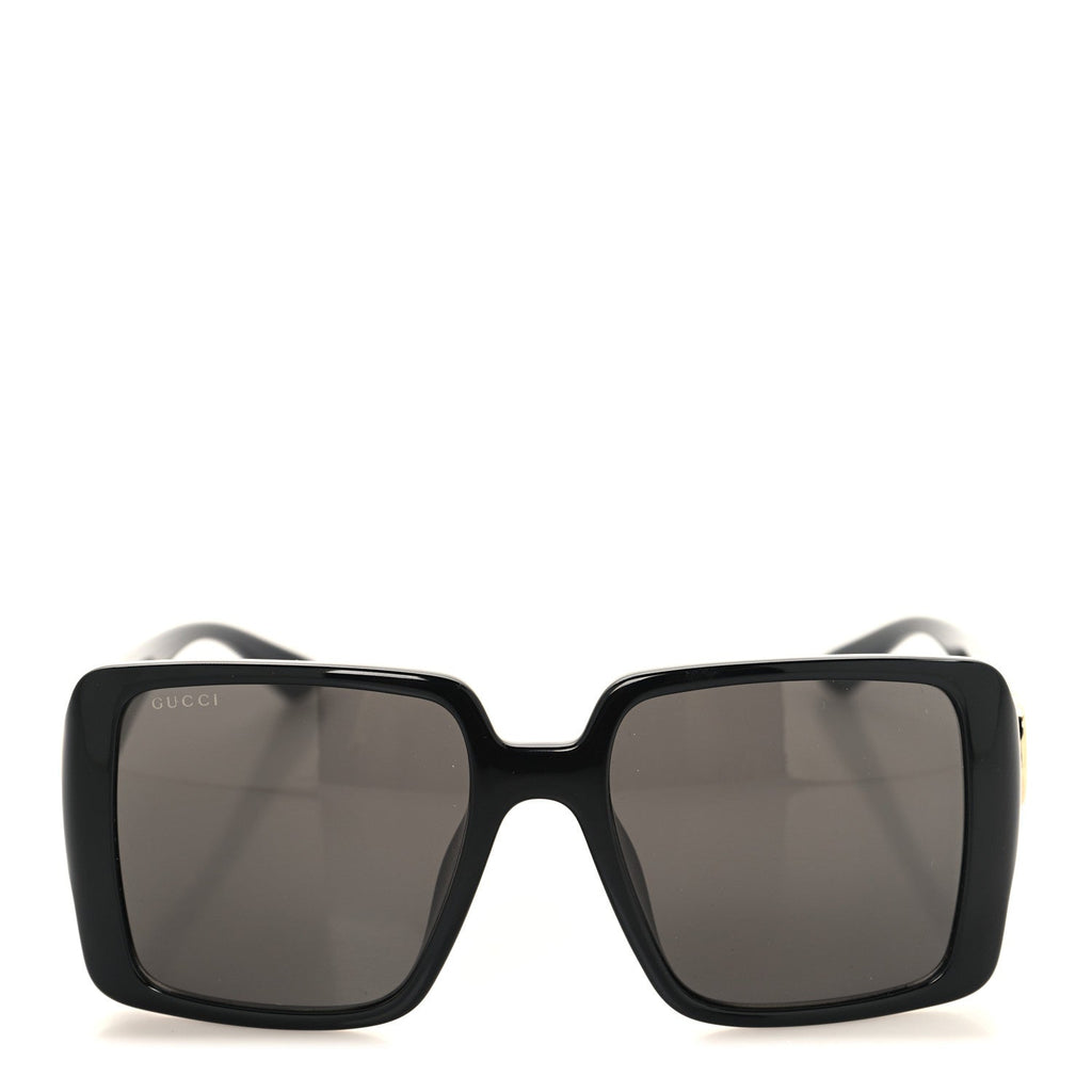 Gucci Square Sunglasses — Black – Acetate GG1692SA
