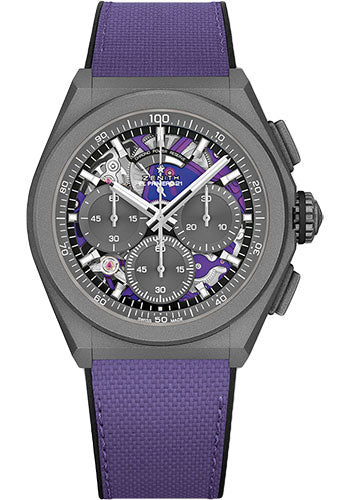 zenith-defy-21-ultraviolet-watch-sandblasted-titanium-grey-and-ultraviolet-dial-rubber-backed-violet-fabric-strap-97-9001-9004-80-r922