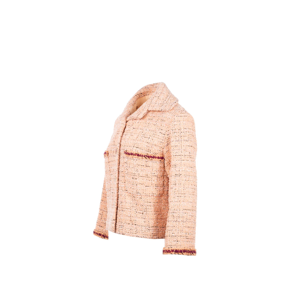 chanel-size-34-21p-tweed-jacket-cotton-pink-black-burgundy