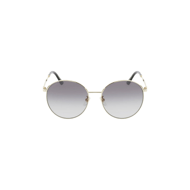 Gucci Round Frame Sunglasses — Gold – Metallic GG0206SK 30001832 001