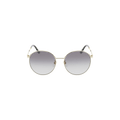 Gucci Round Frame Sunglasses — Gold – Metallic GG0206SK 30001832 001