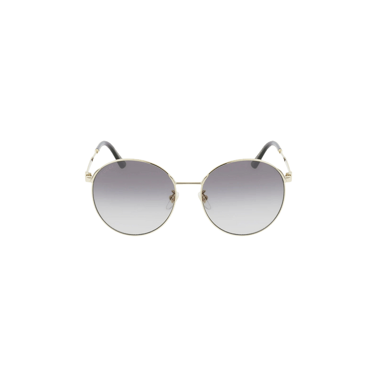 Gucci Round Frame Sunglasses — Gold – Metallic GG0206SK 30001832 001